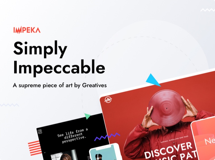 Impeka - Premium WordPress theme by Greatives
