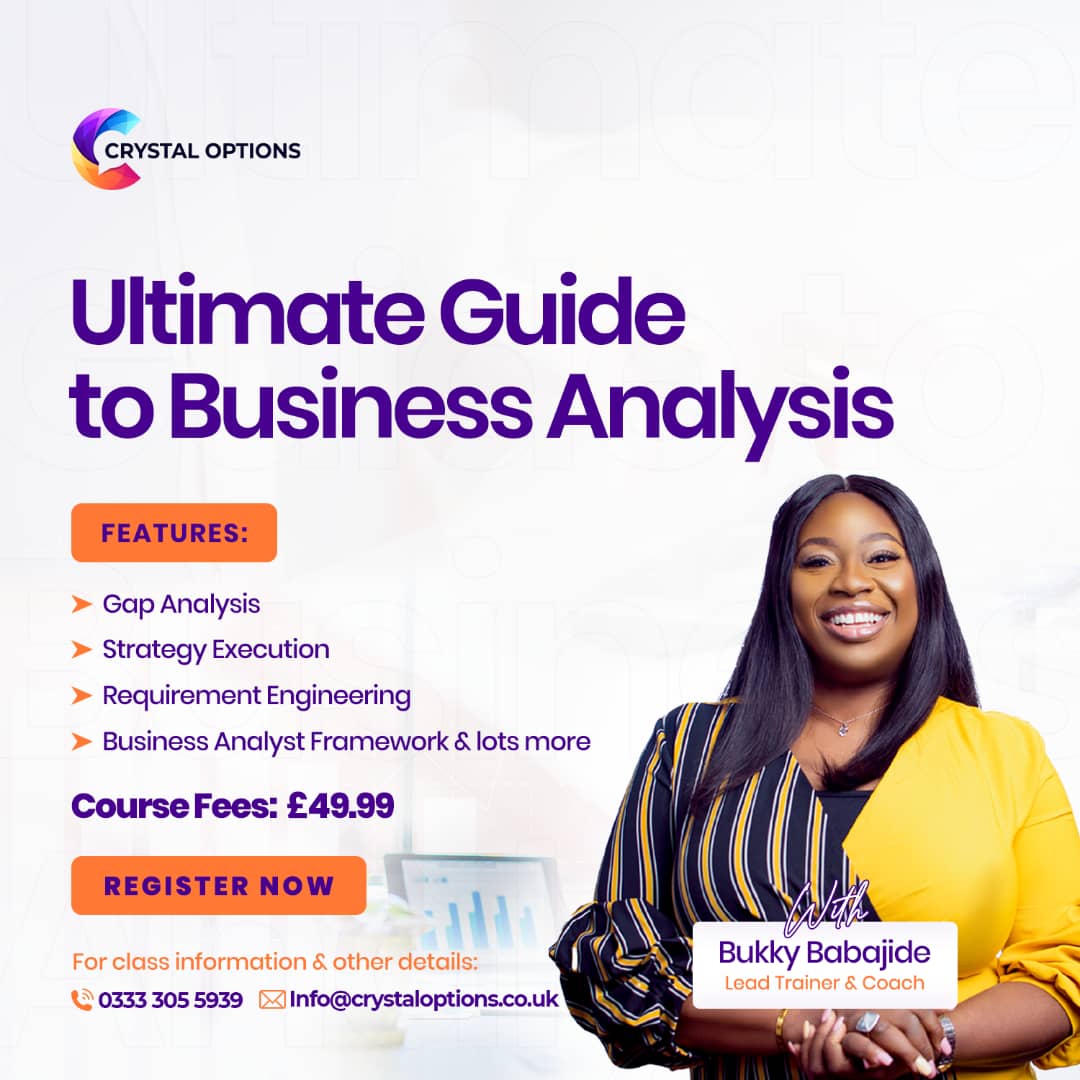 Ultimate Guide to Business Analysis With Crystal Options